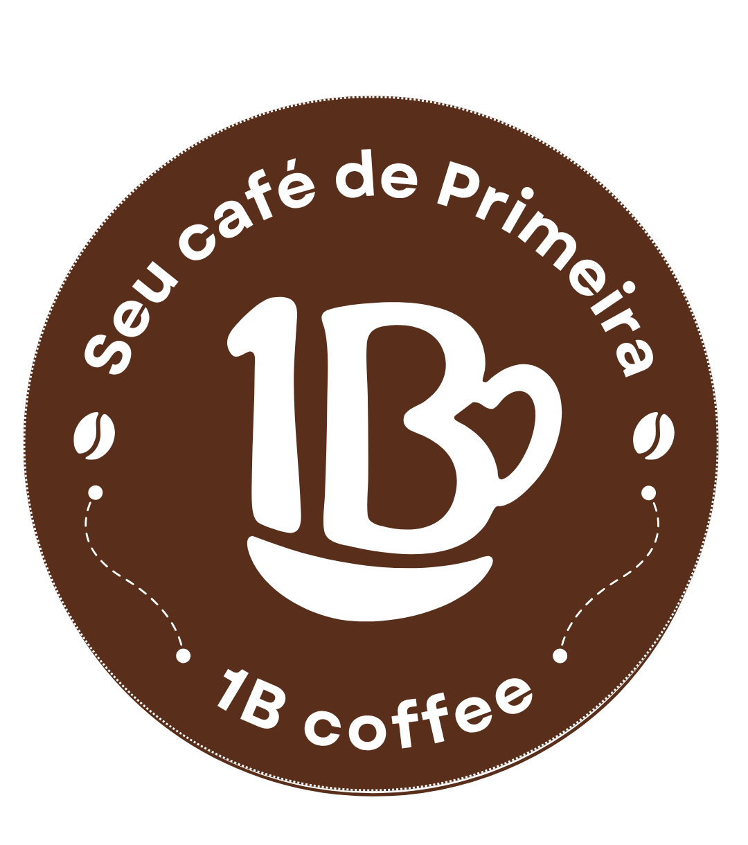 Selo 1B Coffee — Seu café de Primeira